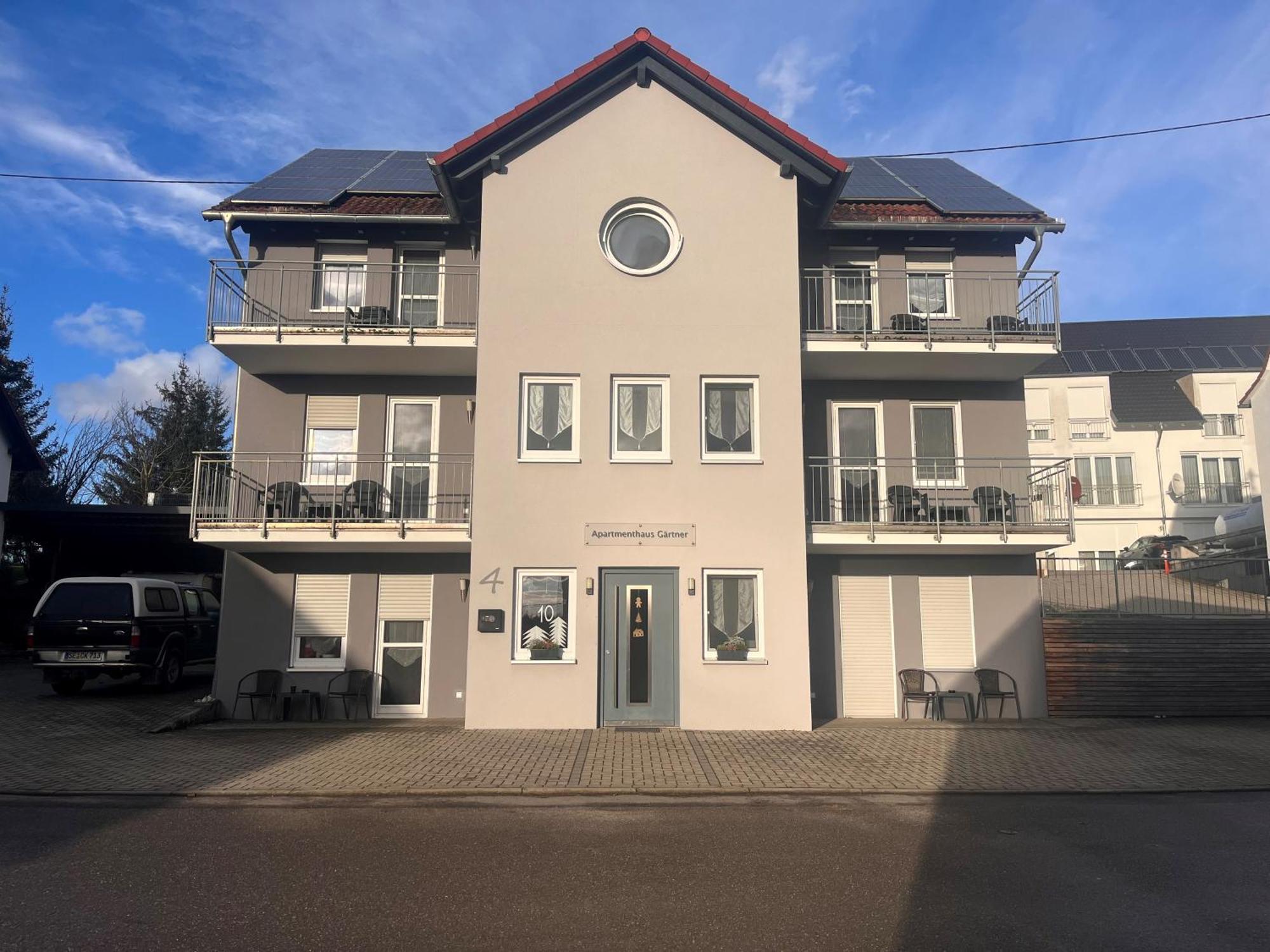 Apartmenthaus Gärtner Kochersteinsfeld Exterior foto